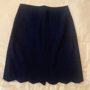 J. Crew navy skirt